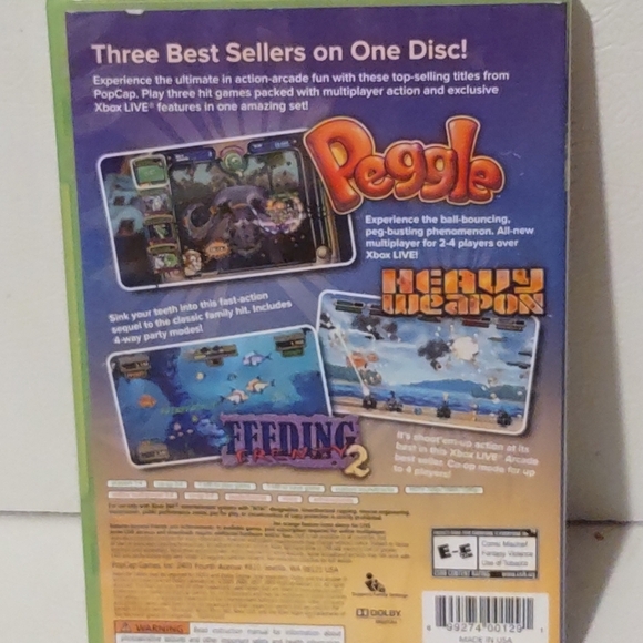 PopCap Arcade Vol. 2 (Microsoft Xbox 360, 2009) Xbox 360 video game - Picture 5 of 9